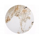 Стол журнальный SIGNAL CYPRUS B белый/черный, 48/45